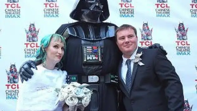 Hollywood'da 'Star Wars' nikahı