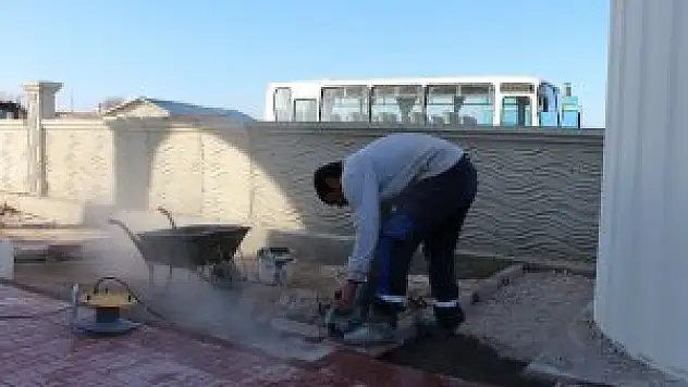Karatay camilerine çevre düzenlemesi