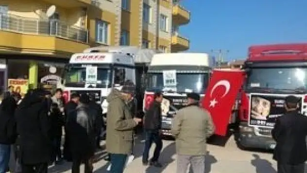 Ilgın'dan Suriye'ye yardım
