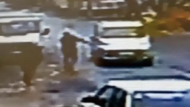 Cinayet anı böyle görüntülendi