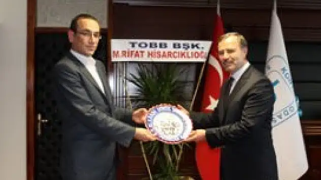 DERSİAD, Kütükçü'yü ziyaret etti