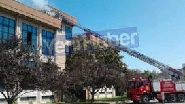 Selçuk Üniversitesi'nde yangın!