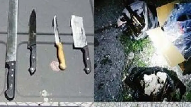 Holiganların üzerinden satır çıktı