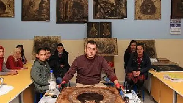 'Zift' usta ellerde sanat eserine dönüşüyor