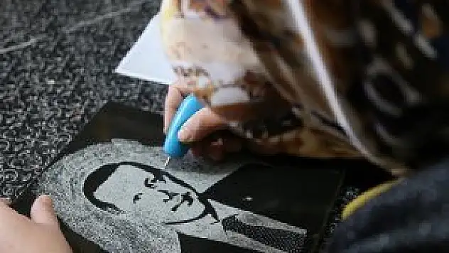 Granite 'hayat' veren kadın