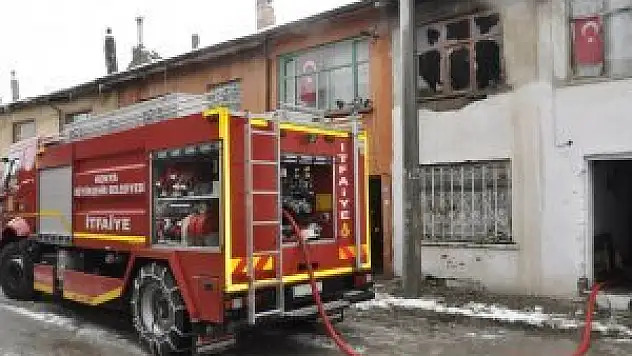 Seydişehir'de ev yangını