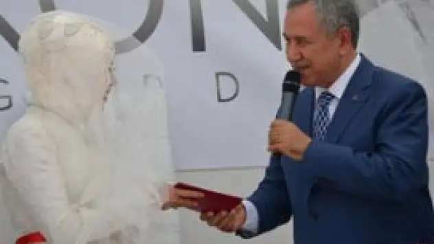 Arınç Konya'da nikah kıydı