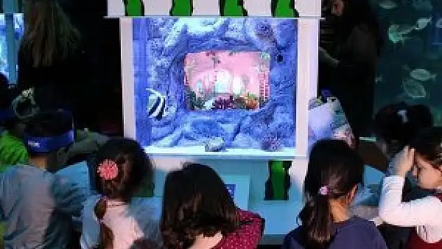 Türkiye'nin ilk 'dijital akvaryum'u açıldı