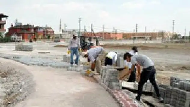 Meram'da Fen işleri çalışmalarını sürdürüyor