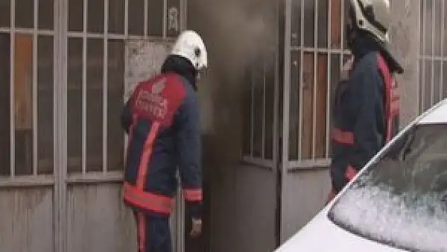 Çağlayan'da korkutan yangın