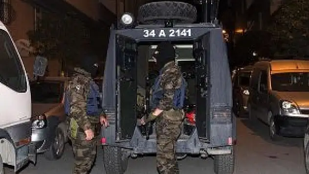 İstanbul'da terör örgütü operasyonu