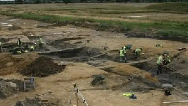 Kazıda çıkan izler hayrete düşürdü