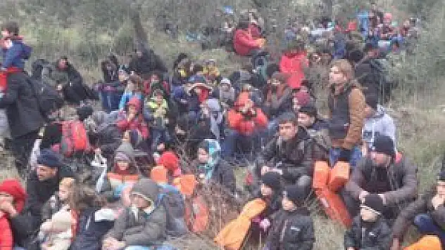 Çanakkale'de 572 mülteci yakalandı