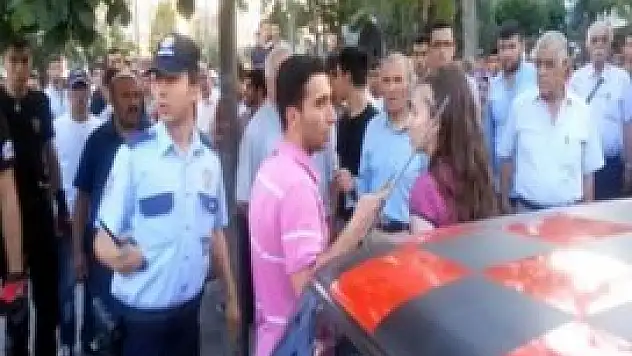 'Arabamı bırakırsanız camınızı kırarım'