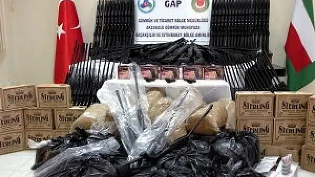 Kaçak silah ve mühimmata geçit verilmedi