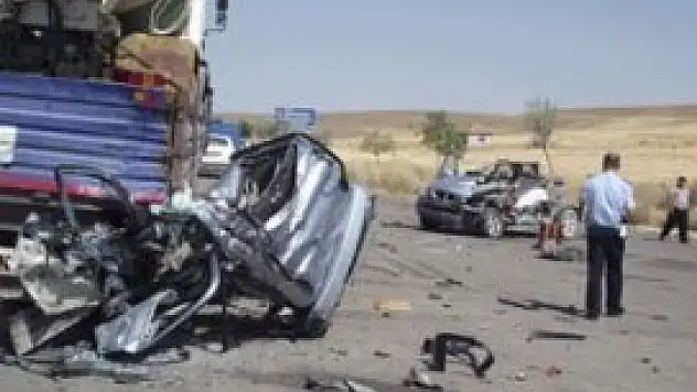 Konya'da trafik kazası 1 ölü