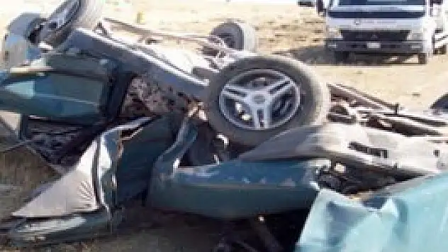 Konya'da trafik kazası 1 ölü 1 yaralı