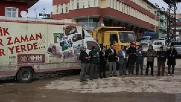 Derbent'ten Bayırbucak Türkmenlerine yardım