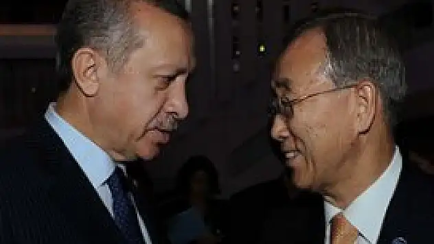 Erdoğan, Ban ile Mısır'ı görüştü