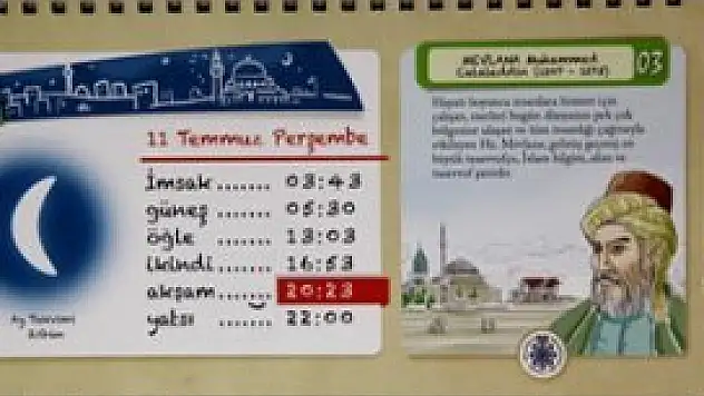 Selçuklu'da çocuklara özel imsakiye