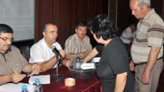 Konevi Konutları'nda kura heyecanı