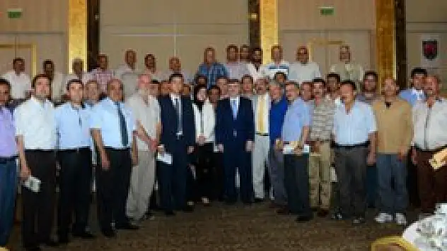 Başkan Akyürek, taksicilerle buluştu