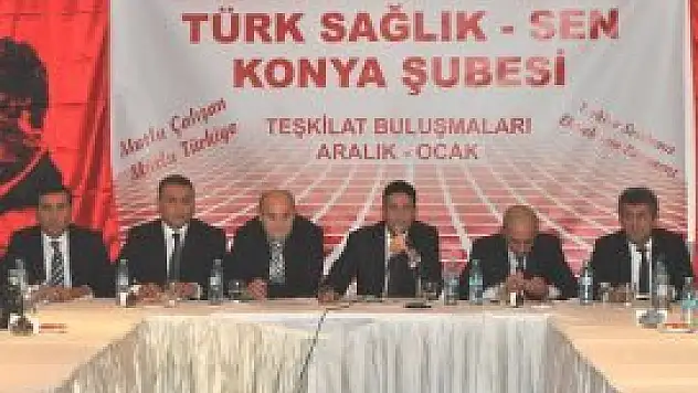 Türk Sağlık-Sen, yeni hedef belirledi