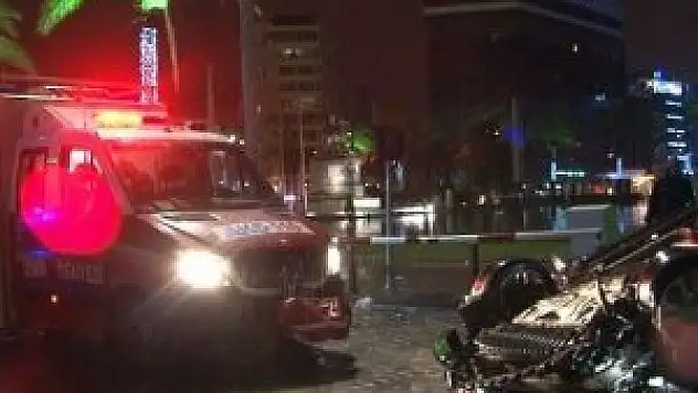 Kayganlaşan yolda feci kaza: 1 ölü