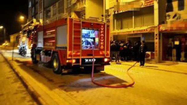 Seydişehir'de iş yerinde yangın