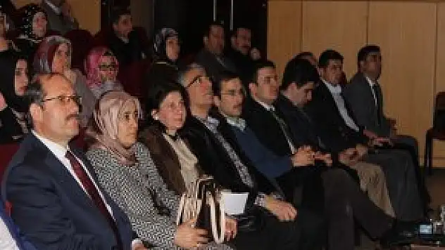 Halkapınar'da aile içi iletişim semineri verildi