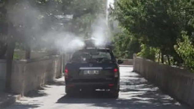 Konya'da haşereyle mücadele sürüyor