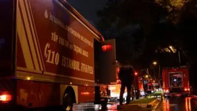 İstanbul'da hastanede korkutan yangın
