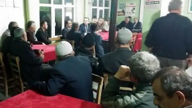Beyşehir'de çiftçi bilgilendirme toplantısı
