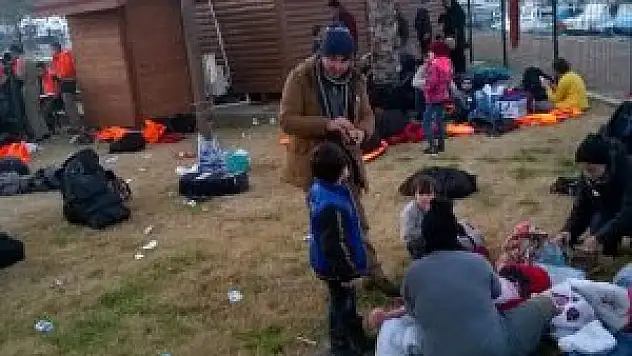 Yunanistan'a geçmek isteyen 159 sığınmacı yakalandı