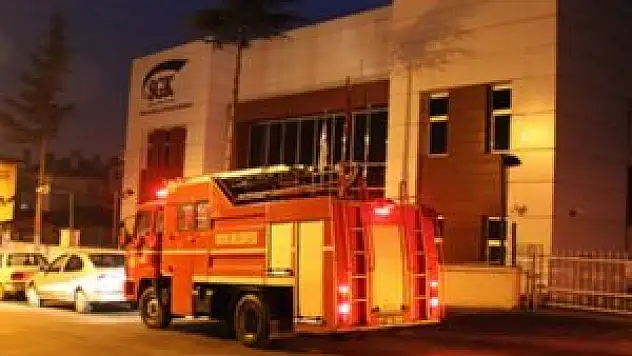 Tosya SGK binasında yangın