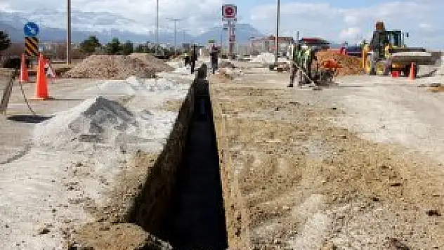Seydişehir'de İçme Suyu Hattı yenileniyor