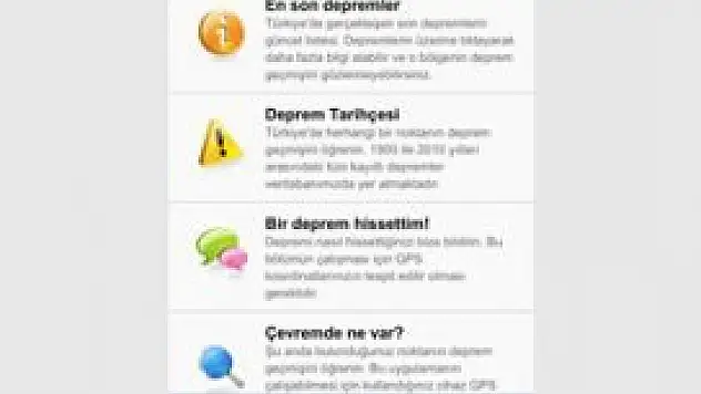 Depremler artık cepten takip edilebilecek
