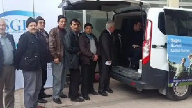 Mobil SGK Sarayönü'nde görücüye çıktı