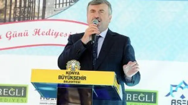 Konya Büyükşehir Belediyesinden Ereğlili kadınlara anlamlı hediye