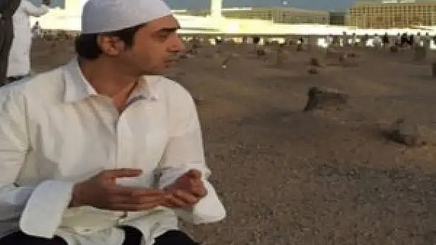 Necati Şaşmaz kutsal topraklarda