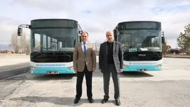 Beyşehir'de belediye otobüslerine yenileri eklendi