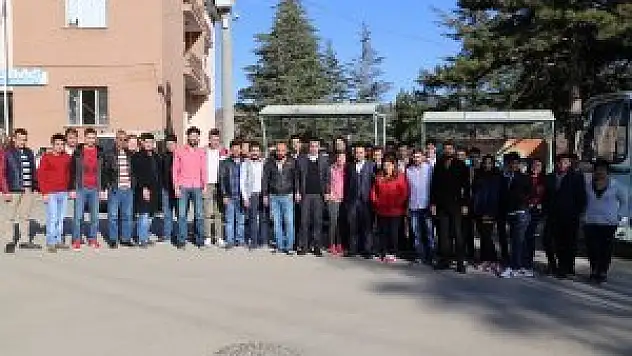 Hadim'den öğrenciler Çanakkale'ye uğurlandı