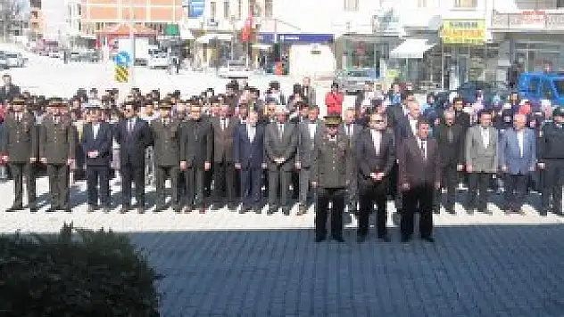 Altınekin'de Çanakkale Şehitleri anıldı