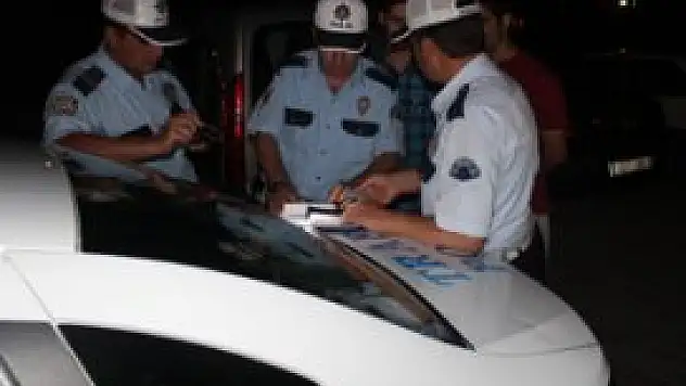 Modifiye araçlara sıkı takip