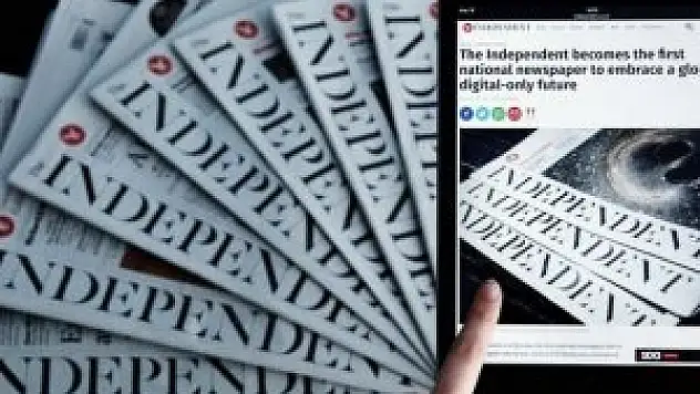 ​The Independent kağıt baskıyı sonlandırdı