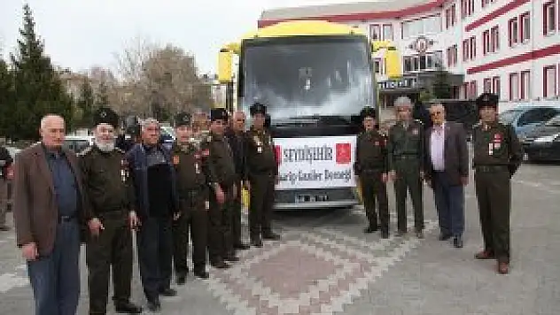 Seydişehir Belediyesi'nden gazilere kültürel gezi