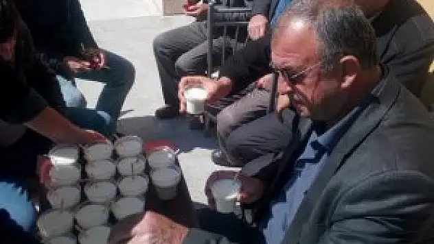 Süt kampanyasına Altınekin'den destek