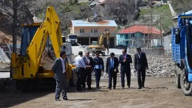 Taşkent Belediyesi hız kesmiyor