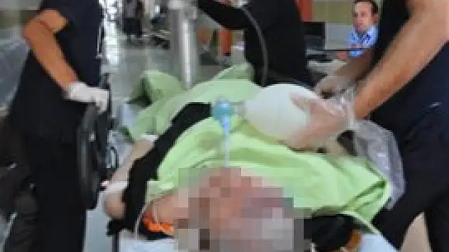 Yaşlı kadın otobüsün altında kaldı