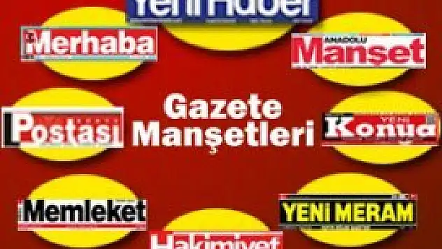 Konya'da gazeteler ne yazdı?